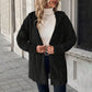 Women's Mid-Length Hooded Quilted Plush Coat