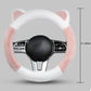 Universal Non-slip Soft Cute Cat Ears Plush Steering Wheel Cover