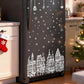 Christmas Village Window Cling Set