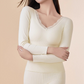 Women’s Lace V Neck Thermal Underwear Set
