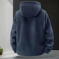Men's Hooded Casual Warm Jacket with Zipper