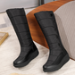 Women's Warm Lined Waterproof Knee-High Snow Boots