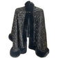 🔥New arrivals offer-Women's Elegant Faux Fur Sequined Shawl Wrap