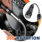 Multifunctional Magnetic Telescopic Flashlight