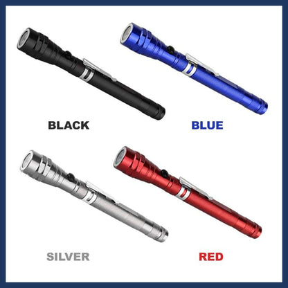 Multifunctional Magnetic Telescopic Flashlight