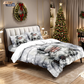 Festive Christmas 3-Piece Duvet Cover Set