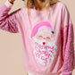 Women's Christmas Sequin Long Sleeve Sweatshirt