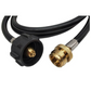 Propane Adapter Connected Gas Pipe
