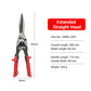 2-in-1 Stainless Steel Wire Stripper & Crimper Pliers