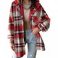 Women’s Classic Cozy Plaid Hooded Jacket