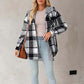 Women’s Classic Cozy Plaid Hooded Jacket
