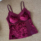 Women’s Sexy Satin Lace Camisole