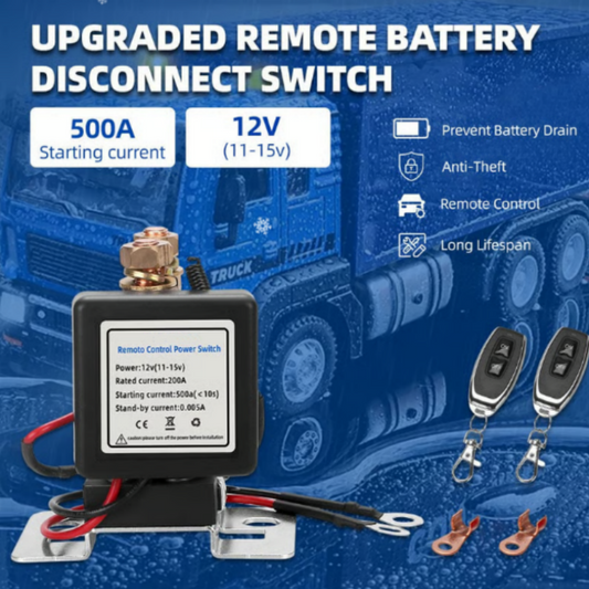 Wireless Remote Battery Disconnect Switch