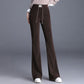 Women's Thick High Waist Drawstring Long Pants