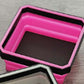 Collapsible Silicone Magnetic Parts Tray Set