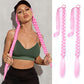 Lightweight Long Braided Ponytail Extension for Women