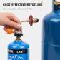 Outdoor Gas Canister Refill Adapter