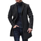 Versatile and Cozy Tweed Coat for Men