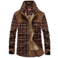 Men's Trendy Warm Plaid Long Sleeve Jacket