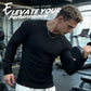 Men's Mesh Long-Sleeve Workout Shirt