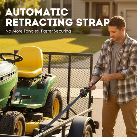 Automatic Retractable Ratchet Straps