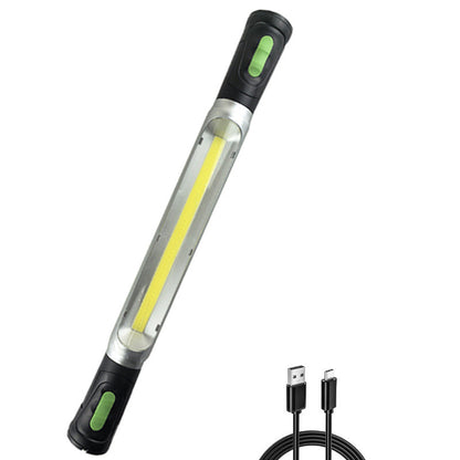 🔥【FathersDayGift】BougeRV Under Hood Work Light Bar, 3000LM LED Magnetic Light Bar with Hooks, 5200mAh Cordless Rechargeable Hood Light, Single Pack, Ideal for Mechanic, Car Repair & Garage