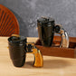 Novelty Gun Mug with Lid for Office & Home