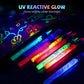 12-Color UV Reactive Face Paint Pen Set