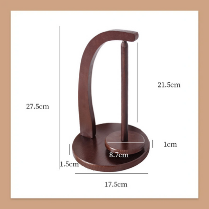 Wooden Yarn Spool Rack for Knitting Lovers