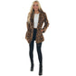 Women's Casual Loose Plush Leopard Coat