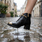 Square Toe Ankle Boots for Women