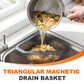 Triangular Magnetic Drain Basket