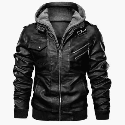 Men's Zipper Hooded Jacket