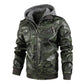 Men's Zipper Hooded Jacket