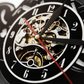 Retro Motorcycle Vinyl Record Wall Clock