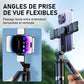 Tripod and portable selfie stick for phone
