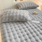 Plush Thickened Fitted Sheet
