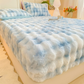 Plush Thickened Fitted Sheet