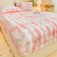 Plush Thickened Fitted Sheet
