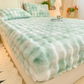 Plush Thickened Fitted Sheet