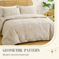 📢📢40%  OFF !! ⏰3-Piece Cutwork Tufted Bedding Set