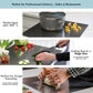 📢📢50% OFF !!⏰👩‍🍳🔪Must‑Have Cooking Tool！🥩🥦Safer, Cleaner & More Convenient!💥304 Stainless Steel Cutting Board