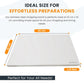 📢📢50% OFF !!⏰👩‍🍳🔪Must‑Have Cooking Tool！🥩🥦Safer, Cleaner & More Convenient!💥304 Stainless Steel Cutting Board