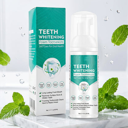 🔥2026 New Arrivals: 50% Off for a Limited Time!🔥360° Oral Health Whitening Mousse Toothpaste