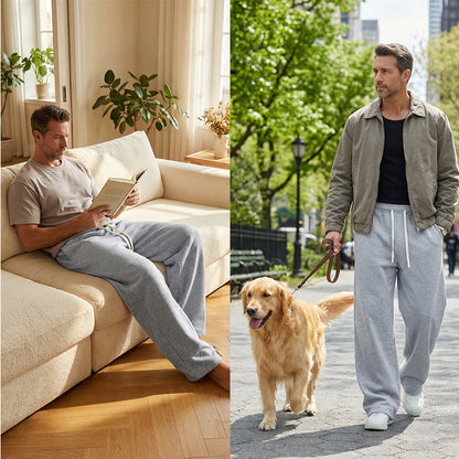 Men's Casual Loose Fit Drawstring Pants👖