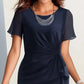 🔥Valentine's Day Sale-50% Off✨Elegant Fashion Solid Color Dress