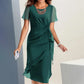 🔥Valentine's Day Sale-50% Off✨Elegant Fashion Solid Color Dress