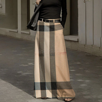 🔥New Arrival🔥Women’s Fashion Retro Floor Length Skirt