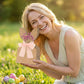 24-Pack Easter Bunny Paper Gift Bags with Ribbons