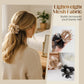 Elegant Mesh Beaded Ponytail Holder for Women